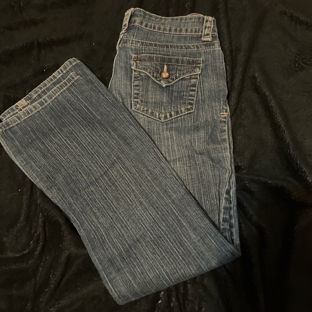 Blue jrodache y2k jeans